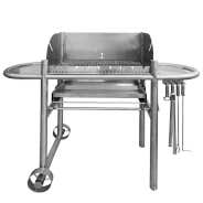 Holzkohlegrill Edelstahl