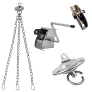 Einzelteile Schwenkgrill