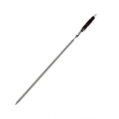 Churrasco XXL Schaschlik Spieß Edelstahl mit Holzgriff