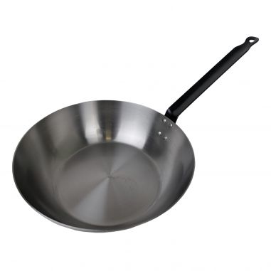 Pfanne 28 cm aus Eisen mit Stiel - 2.Wahl