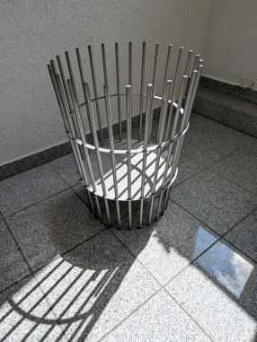 Party Feuerkorb Rundstab gerade – 2.Wahl