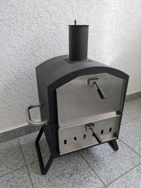 Flammkuchenofen und Pizzaofen Mini