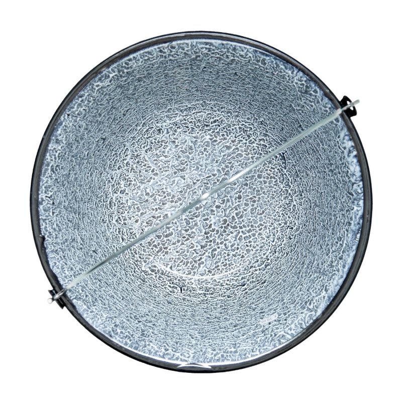 Emaillierter Eisengulaschtopf