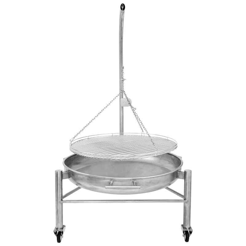 Gastro-Schwenkgrill Station aus Edelstahl