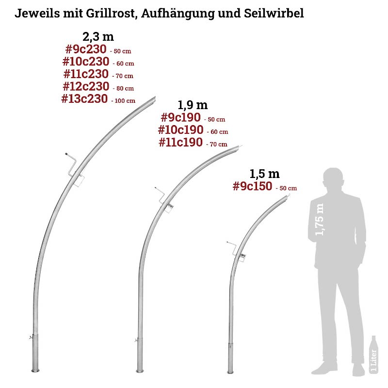 Galgengrill C Komplett-Set