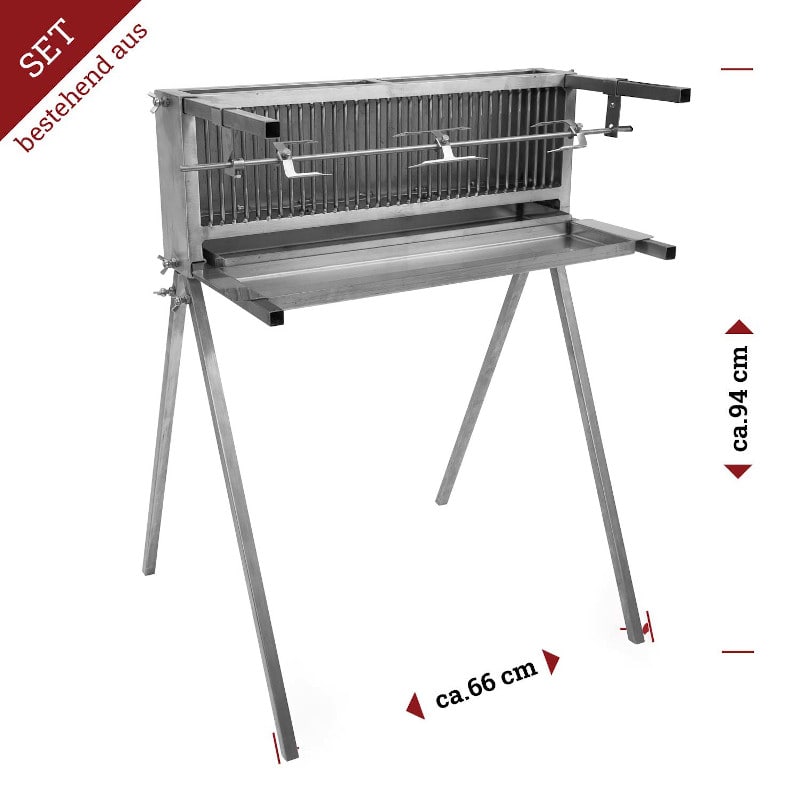 Vertikalgrill-Set 66