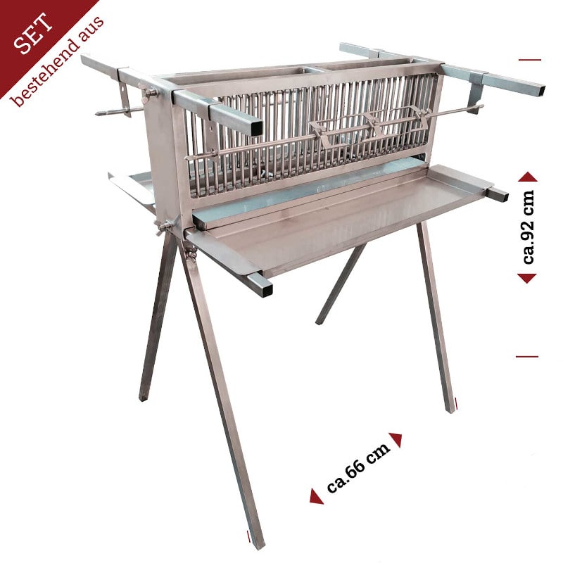 Gesundheitsgrill-Set 66 2-fach