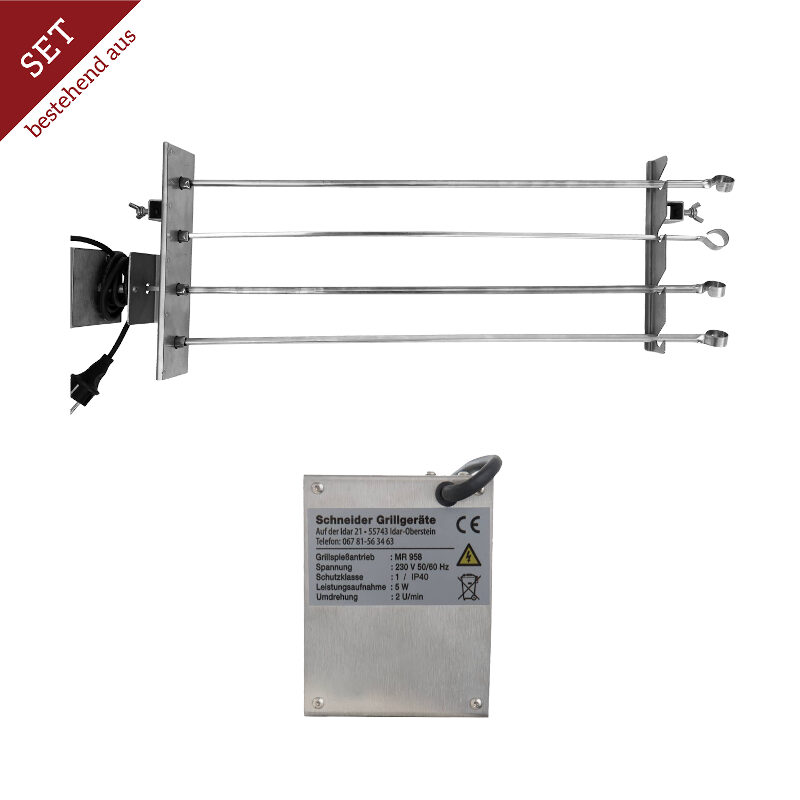 Schaschlik Grill Vertikal