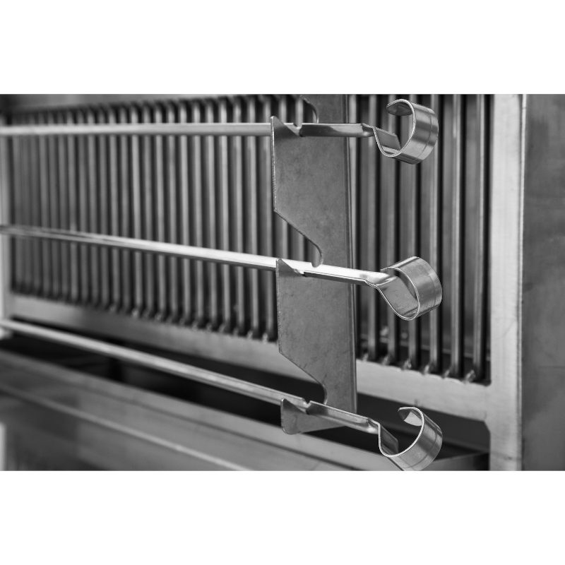 Schaschlik Grill Vertikal 2-fach