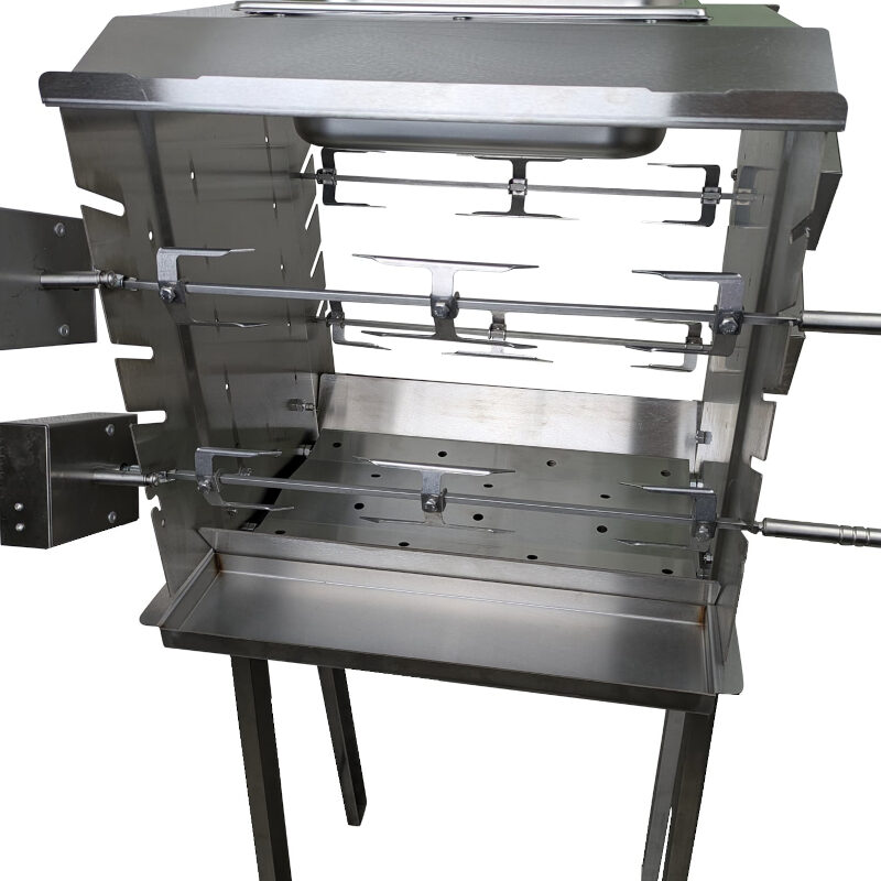 Mutzbratengrill aus Edelstahl