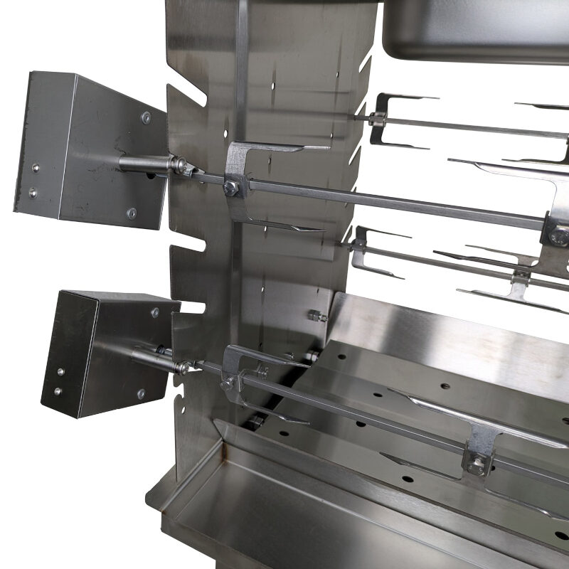 Mutzbratengrill aus Edelstahl