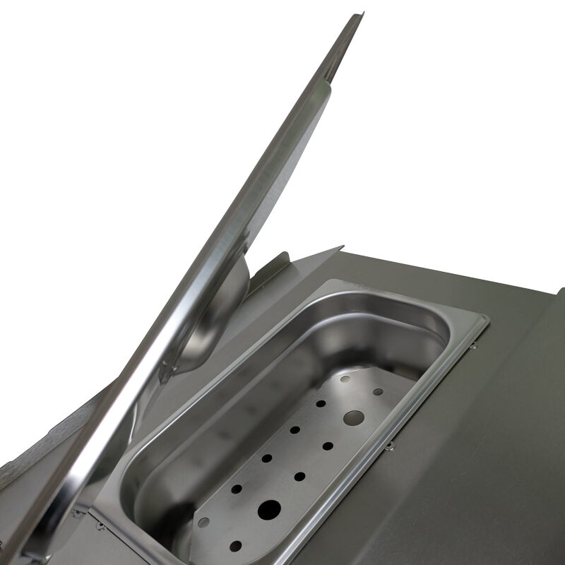 Mutzbratengrill aus Edelstahl