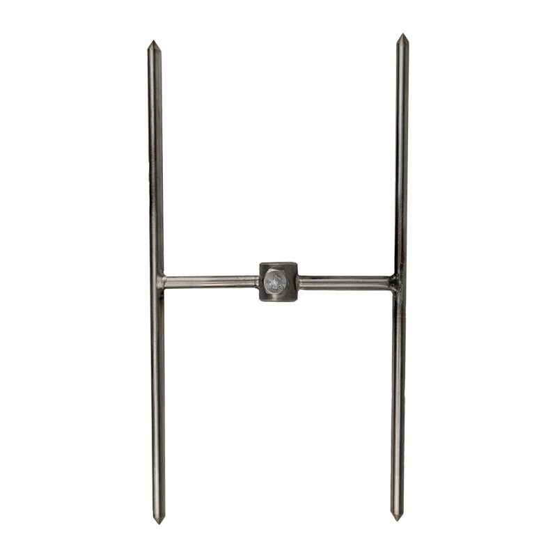 Grosse Doppel Spiessgabel innen 8mm