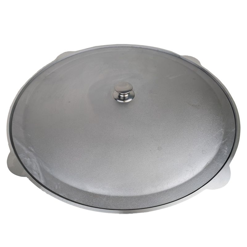 Wok Kazan Aluguss 22 Liter mit Deckel 2. Wahl