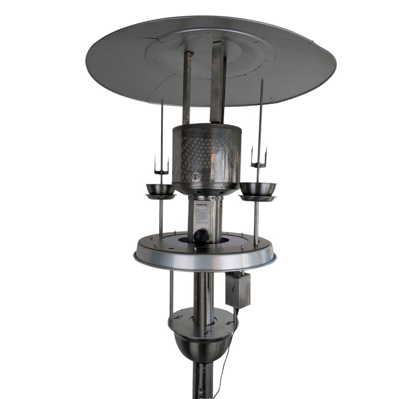 Rotiga Grillrotisserie für Gasheizpilz