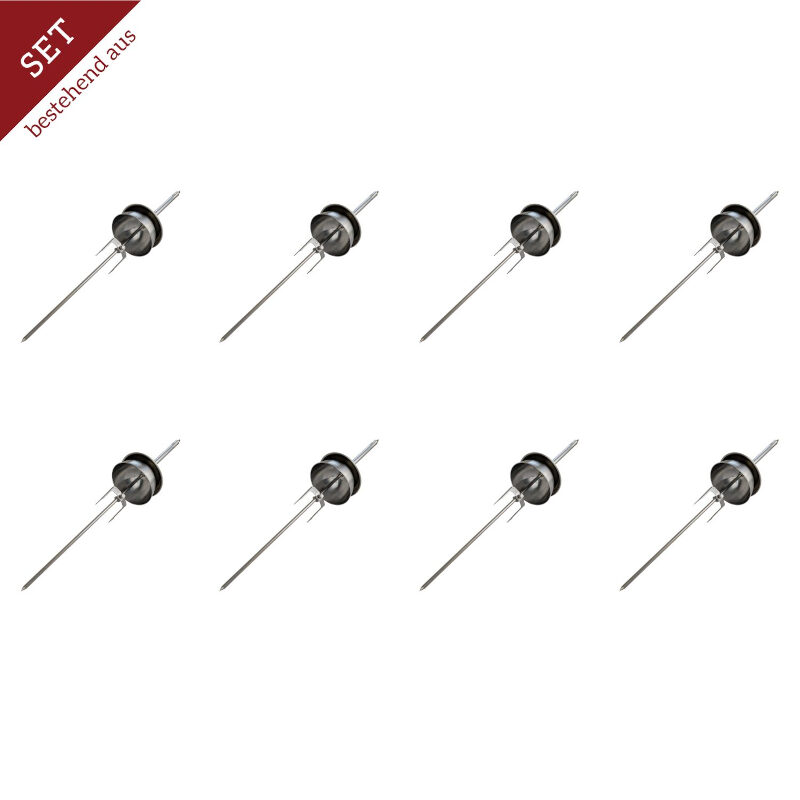 Rotiga 8 Grillrotisserie für Gas-Heizpilz Komplettset