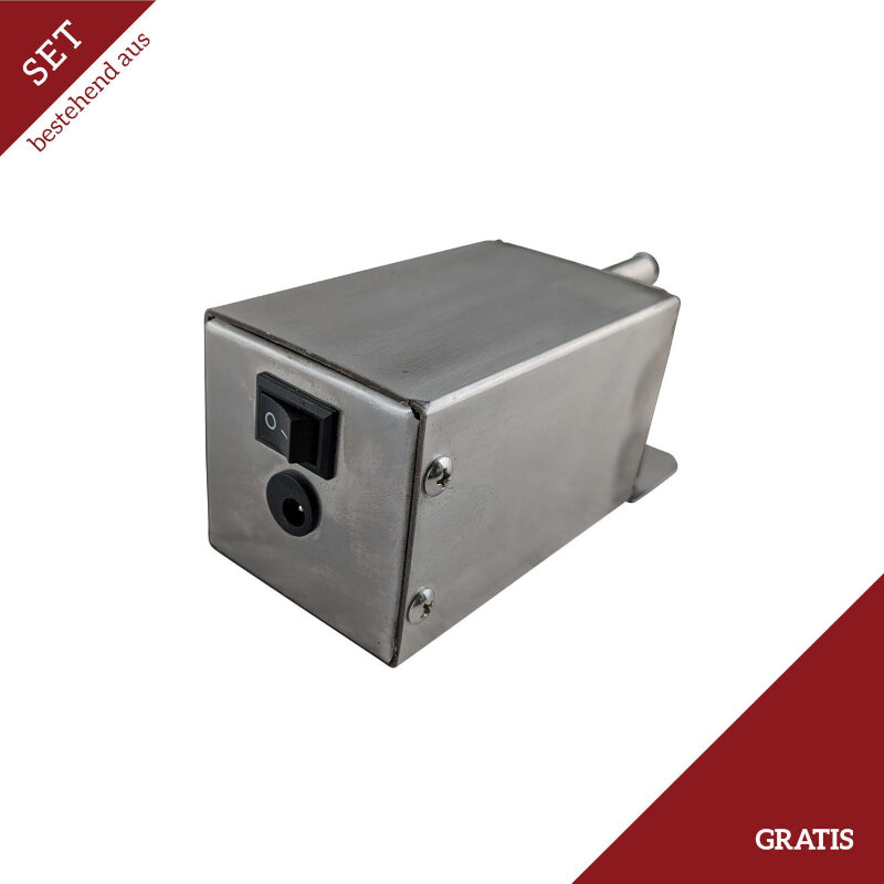 Rotiga 8 Grillrotisserie für Gas-Heizpilz Komplettset