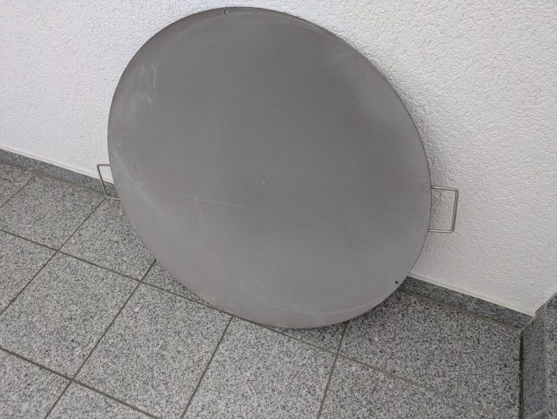 Wok Eisen 80 sandgestrahlt – 2. Wahl