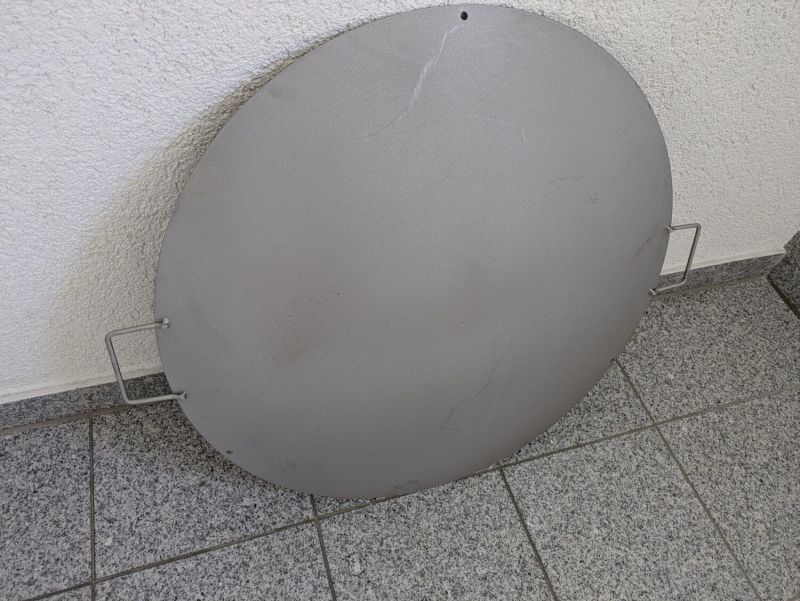 Wok Eisen 67 sandgestrahlt – 2. Wahl