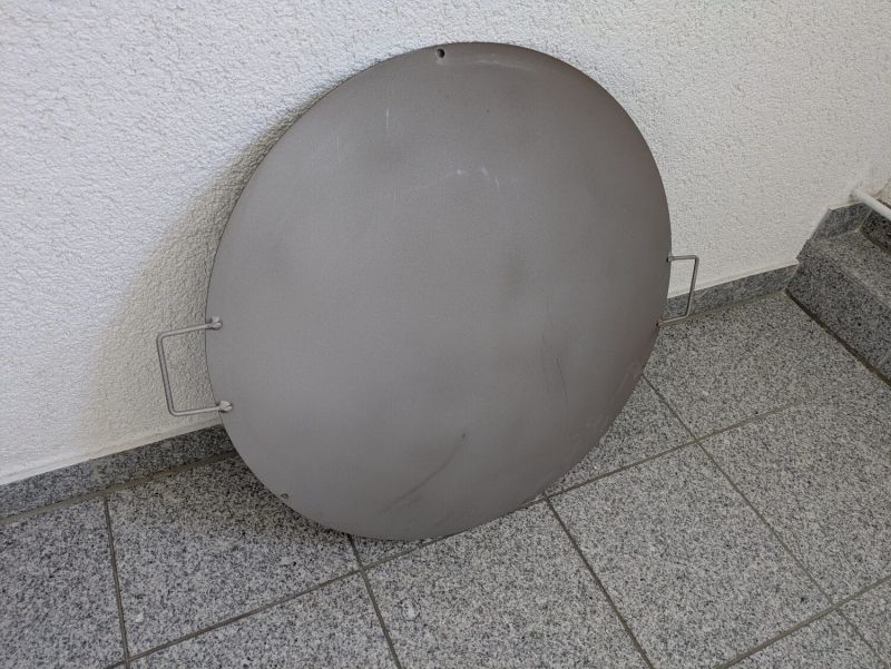 Wok Eisen 60 sandgestrahlt – 2. Wahl