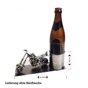 Bier-Flaschenhalter Motorrad
