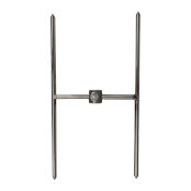 Grosse Doppel Spiessgabel innen 8mm