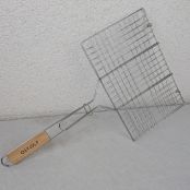 Wendebräter aus Edelstahl mit Holzgriff - Einzelstück