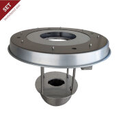 Rotiga 8 Grillrotisserie für Gas-Heizpilz Komplettset