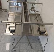 Spanferkelgrill 100 cm breit 2-fach - Einzelstück