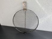 Grillrost Edelstahl 48 cm mit Halter
